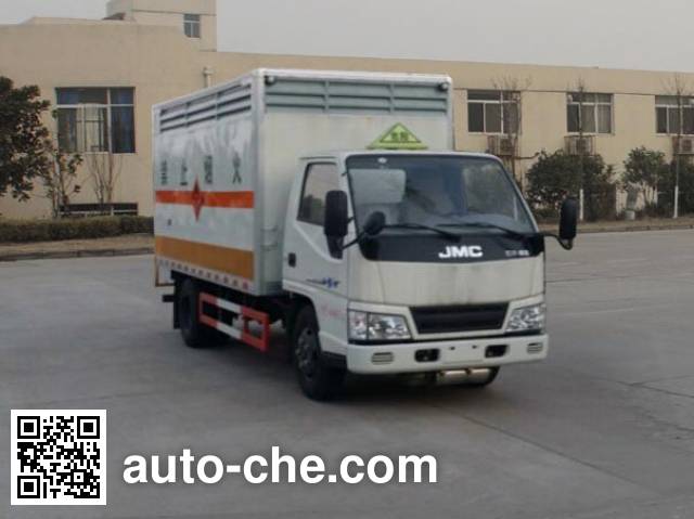 Автофургон для перевозки коррозионно-активных грузов Sinotruk Huawin SGZ5048XFWJX4