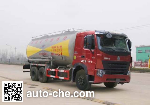 Автоцистерна для порошковых грузов Sinotruk Huawin SGZ5259GFLZZ3W460