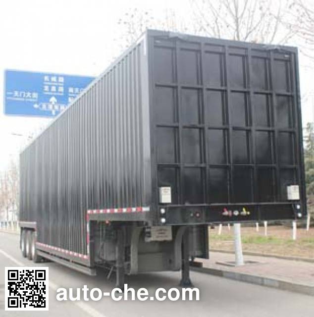 Полуприцеп фургон с подъемными бортами (фургон-бабочка) Wuyue TAZ9404XYKB