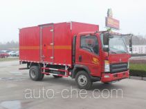 Автофургон для перевозки горючих газов Sinotruk Howo ZZ5087XRQF331CE183